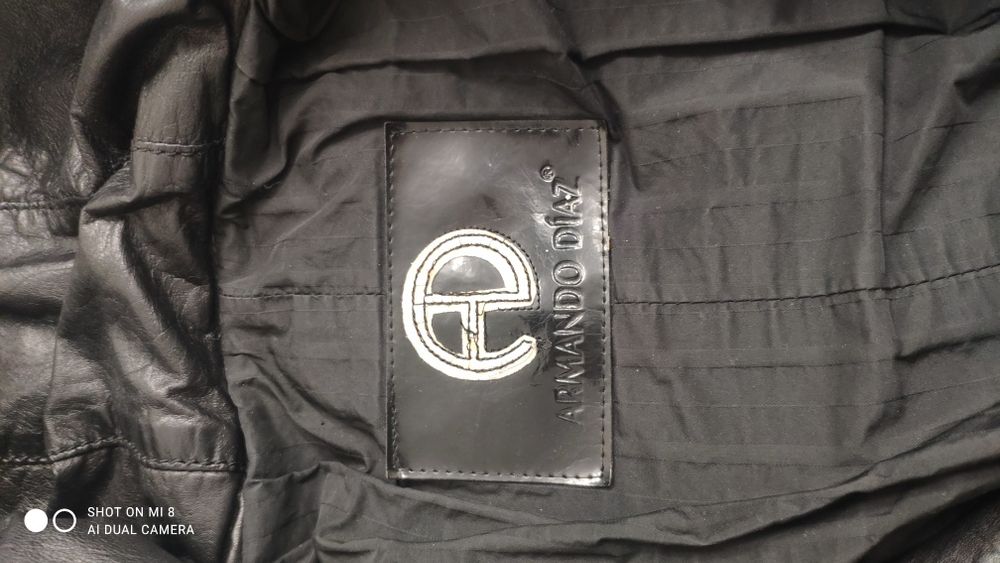 Куртка кожаная 46р