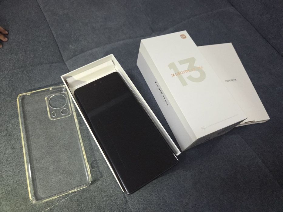 xiaomi 13 lite  srochna 8- 256 black karobka dakunet chixol