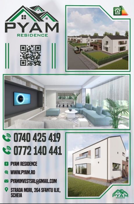 Vile LA CHEIE  Pyam Residence Scheia Sfantu Ilie