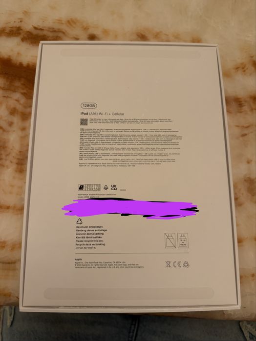 Vand Tableta APPLE iPad 11" (A16), 128GB, Cellular, Silver