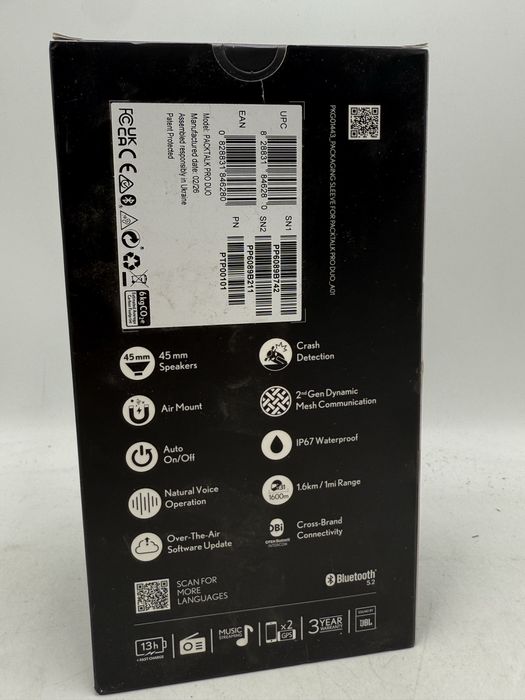 Sistem comunicatie Cardo Packtalk PRO Duo - 2 buc Sigilat