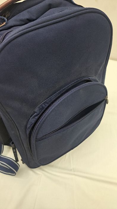 Пикник раница с посуда за двама