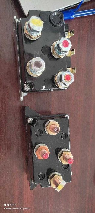 Solenoid,releu, bobina dublu sens troliu model nou la 12 V