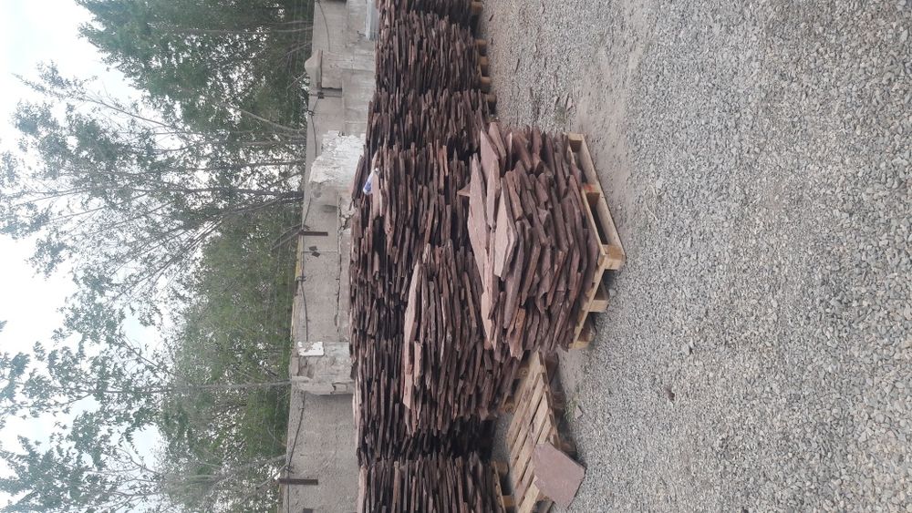 Природный камень красный 4900м2 зелёный малахит 6500м2