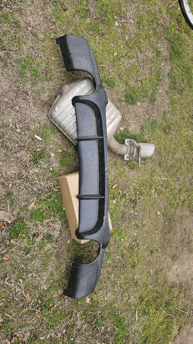 Задна добавка за броня е91 е90