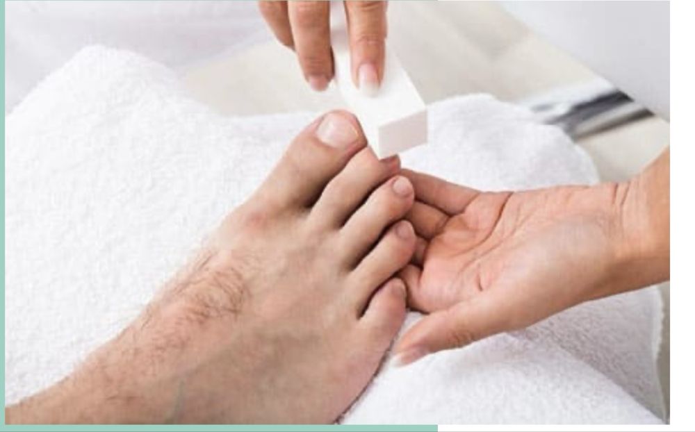 Мужской педикюр