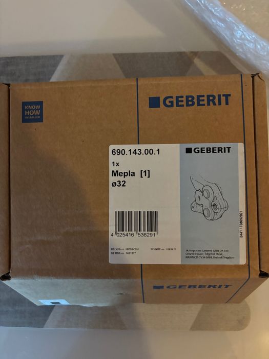 Bac sertizare Geberit Mepla 32