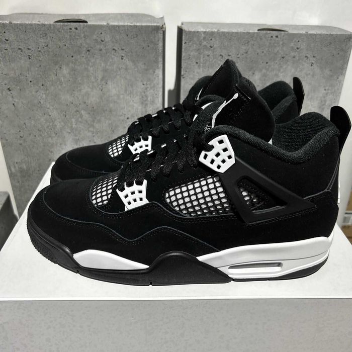 #SUMMER SALE# Nike Air Jordan 4 White Thunder - Verificare Colet -