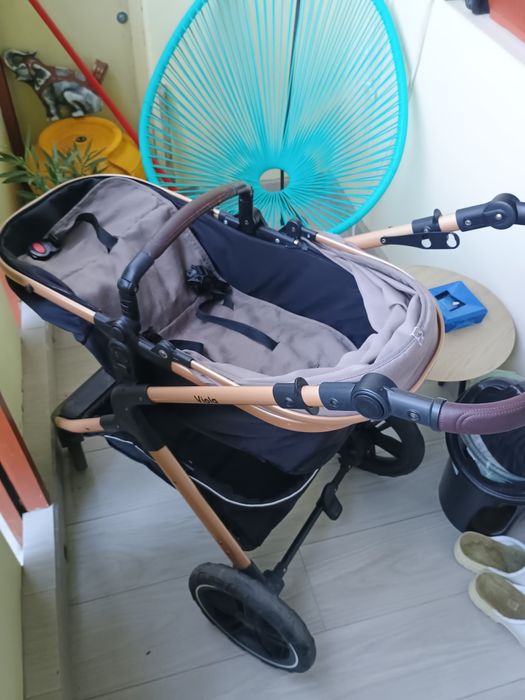 Бебешка количка кобинирана+зимен чувал