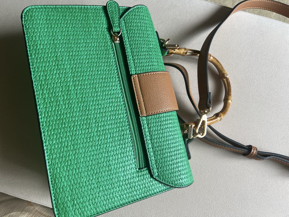 Женская плетеная сумка