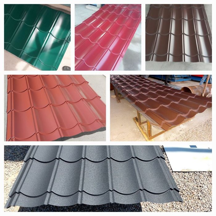 Profnastil metal cherepitsalar