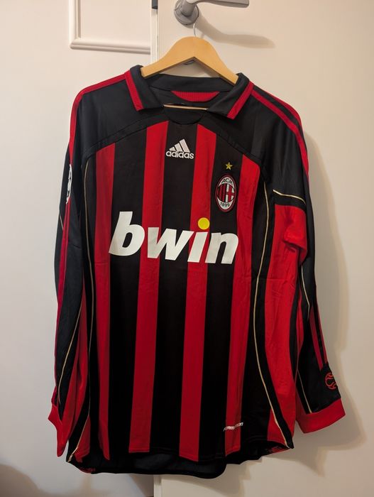 AC Milan  Long Sleeve - Gennaro Gattuso #8 - Mărime XL