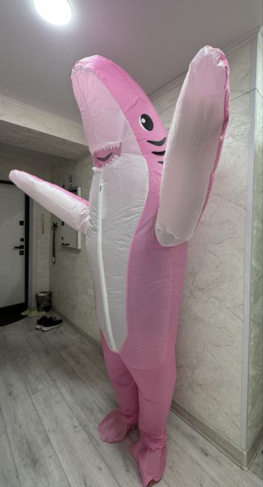 Надувной костюм акула