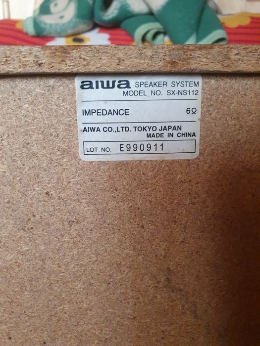 5 Броя тонколони Aiwa