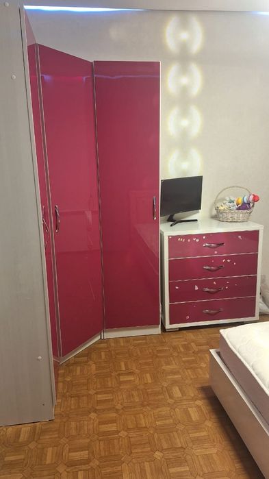 Детская мягкая спальня для девочки