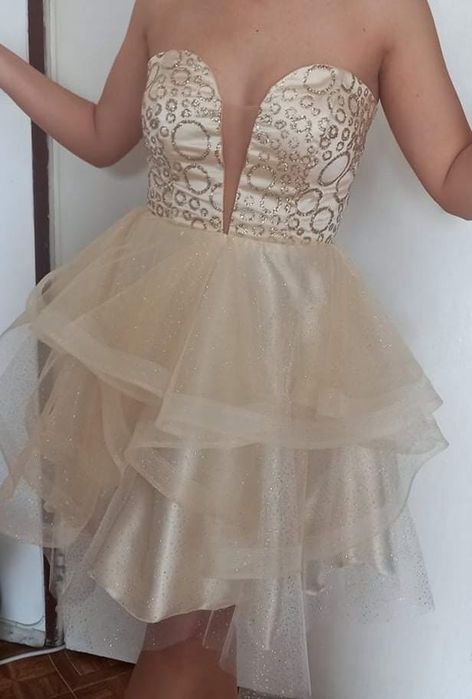 Официална къса рокля