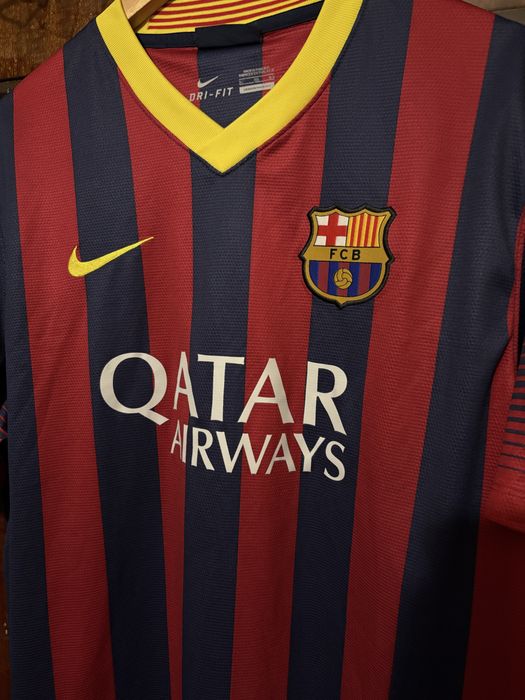 Футболна тениска на Barca 2013/14 сезон Home Kit