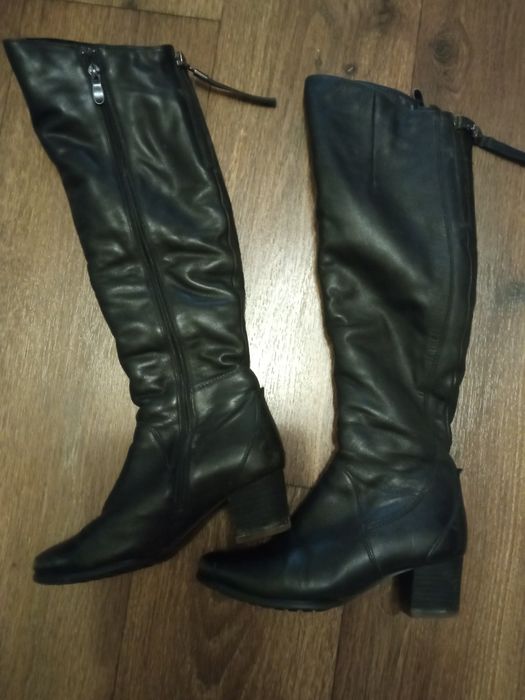 Сапоги и ботинки женские кожаные и