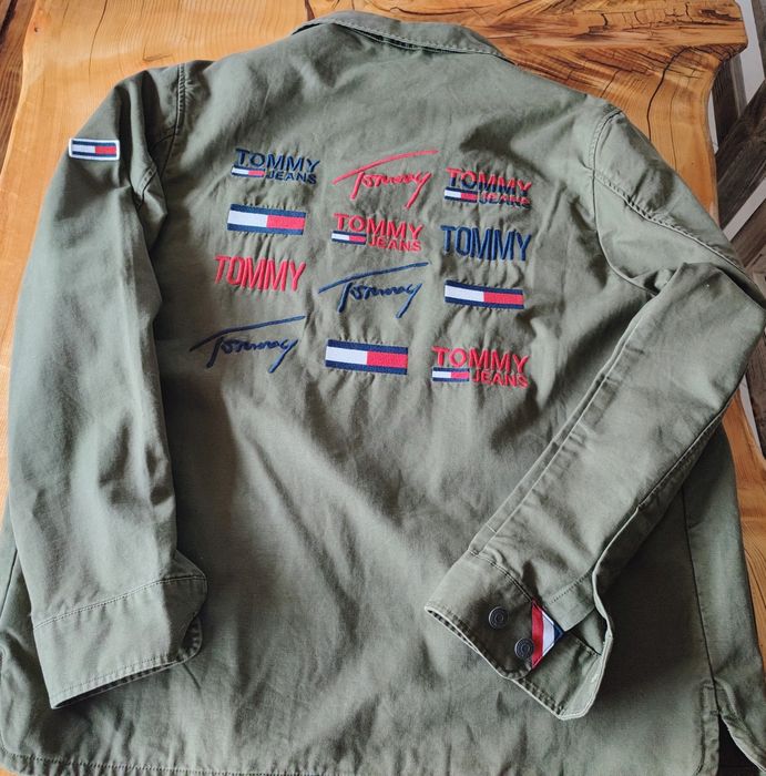 Мъжки винтидж оригинални маркови дънкови якета камуфлаж G-star L Xl