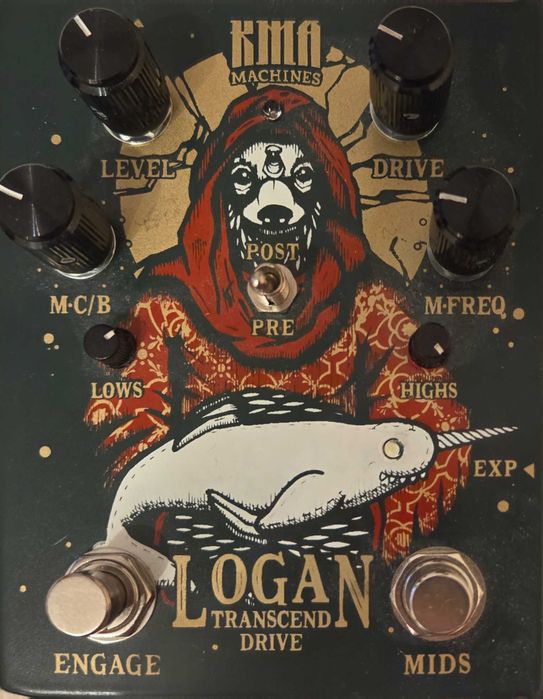 Ефект за китара overdrive KMA Logan