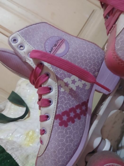 Детски ролери розови