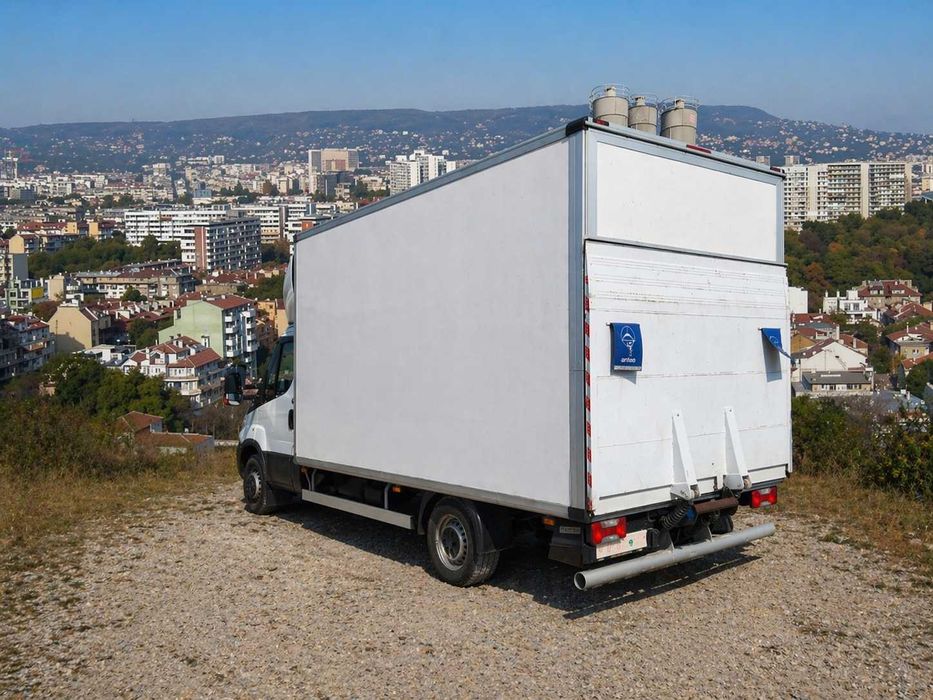 ПОД НАЕМ Бус - падащ борд автоматик | 4.20м | до 500 км