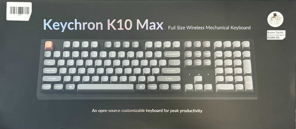 Tastatura mecanica KEYCHRON K10 MAX [#16377#]