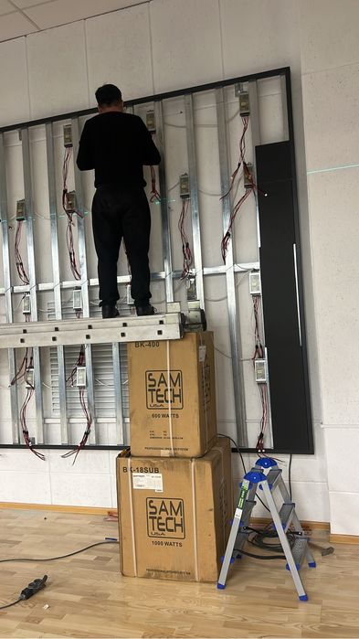 Установка LED экранов(Лэд экранов)светодиодные экраны