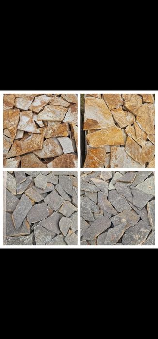 Piatra naturala poligonala