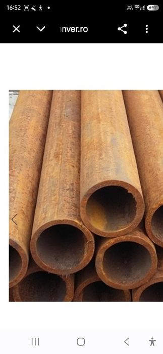 Teava rotunda gard 160 mm /5 si 60/3,4,5 mm ,90 /3 mm,90/5 mm