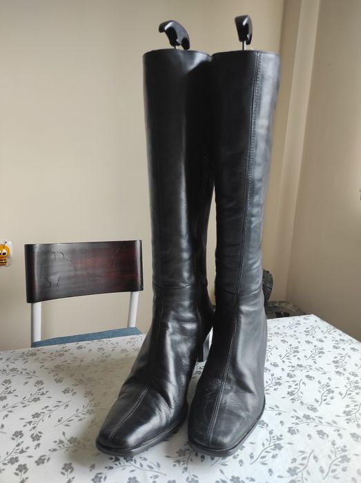 Дамски ботуши от естествена кожа 39