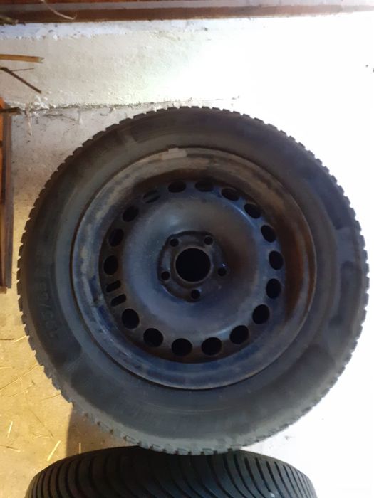 Set jante+anvelope iarna Michelin Alpin 5- 195/65 R15