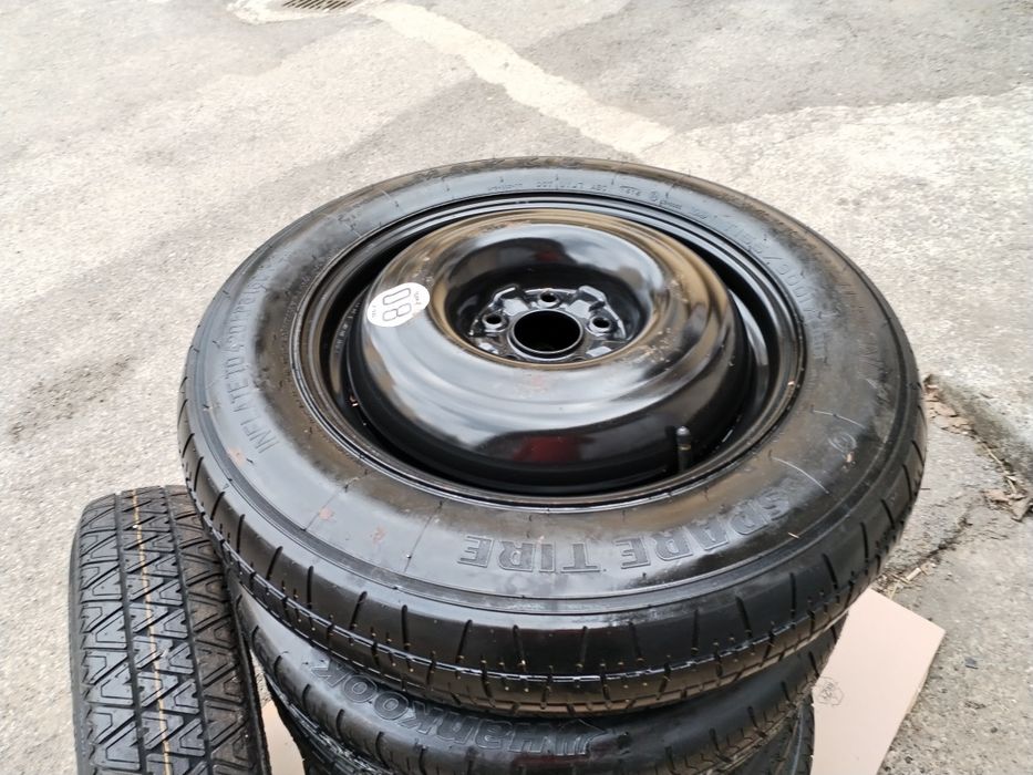 Roată Rezervă Slim Subțire Originală Nissan X-Trail Qashqai  Kadjar