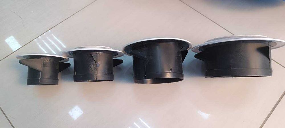 Пластиковые вентиляционные решётки c регулирования Диффузоры