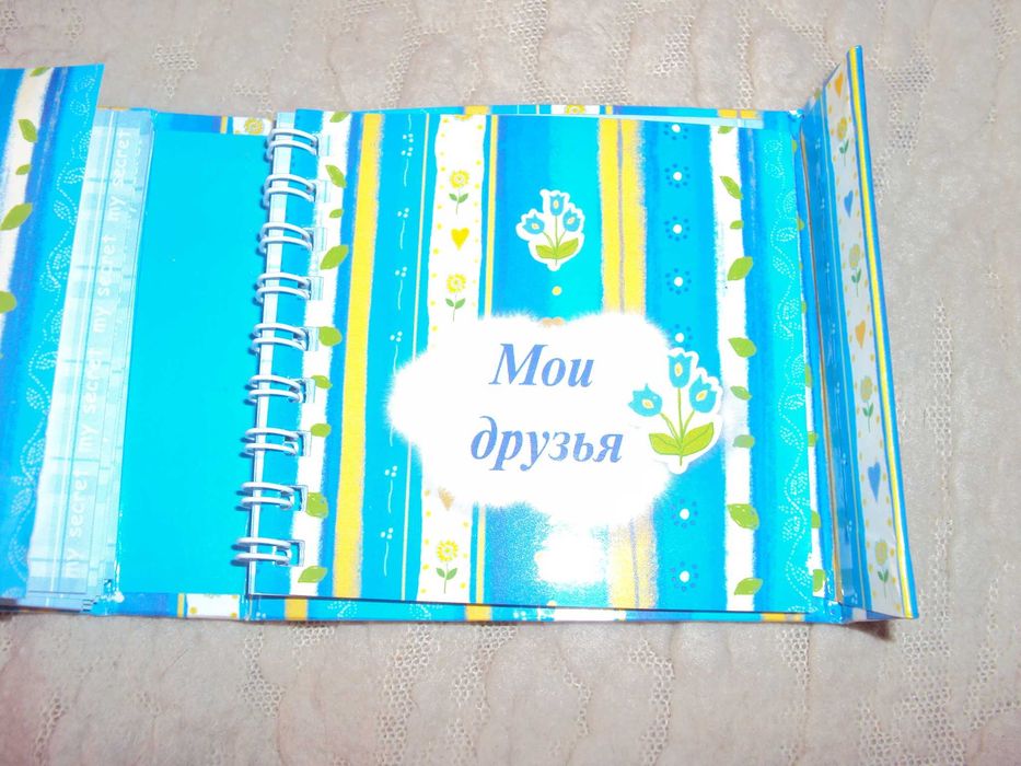 Мини-дневничок для девочки.