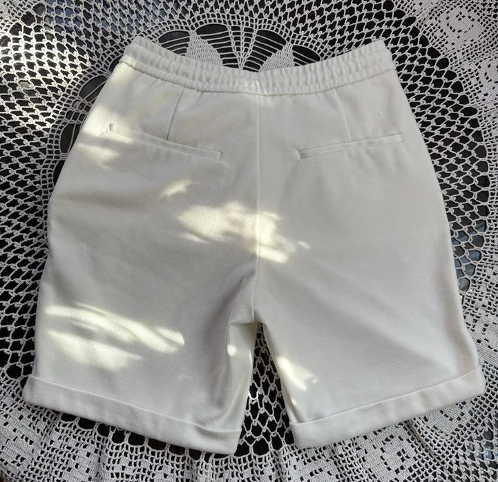 Pantaloni scurti Zara albi