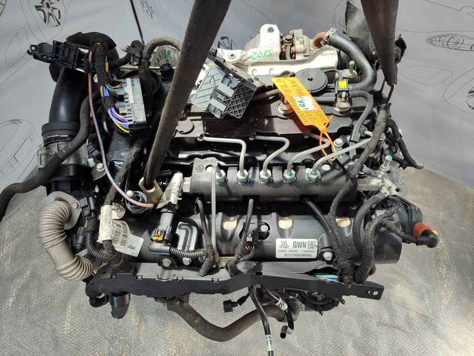 Motor Complet Opel Zafira C 1.6 CDTI 136CP / Cod Motor B16DTH (LVL)