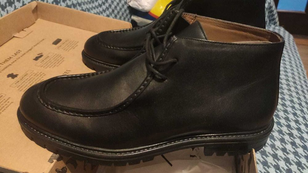 ghete barbati JONES piele naturala