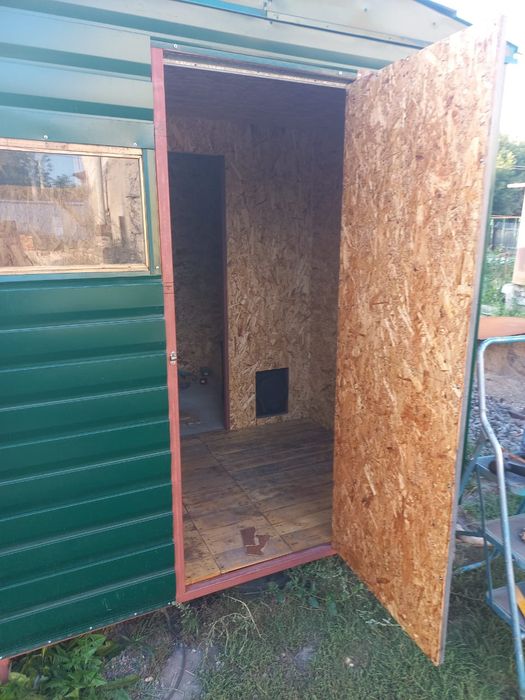 Баня каркасная новая