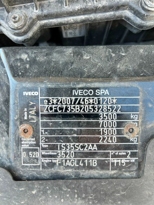 Vand Iveco Daily 35S15 | HI-MATIC | 3.5t | Furgon | Frigorifica -20°C | AUTOUTILITARĂ N1
