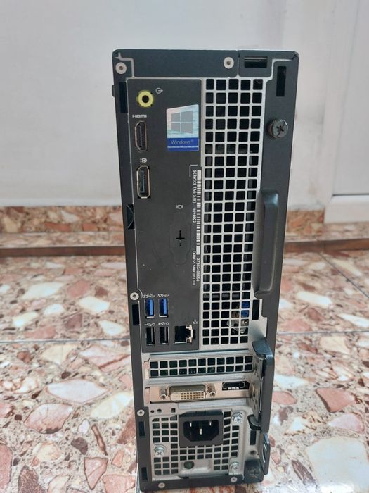 Unitate PC SFF Dell i5 7500 3,4/3,8Ghz, 12GB, 128GB+1TB, Nvidia GT 720 2GB, Win11 Office 2024