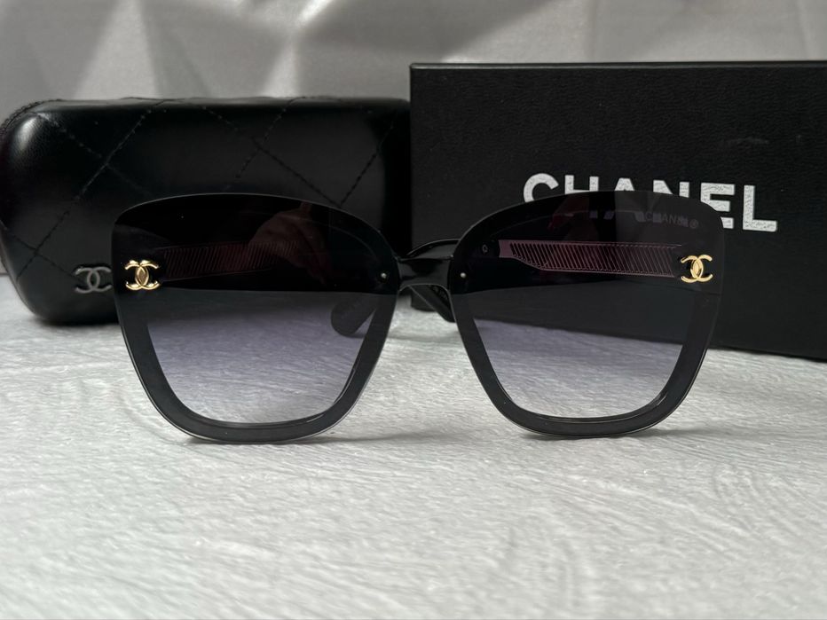 Дамски слънчеви очила  2 цвята черни