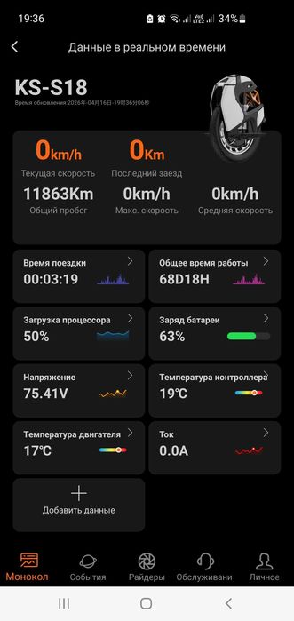 Моноколесо Kingsong  s18