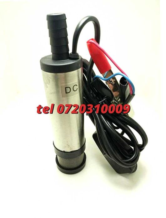 New Pompa 12V Submersibila 12V- 12 L/ Min, 38Mm, Transfer Combus Utilizare Practica Fm Auto Echipament Lucru Reglabil Atelier Alimentare 12V Auto