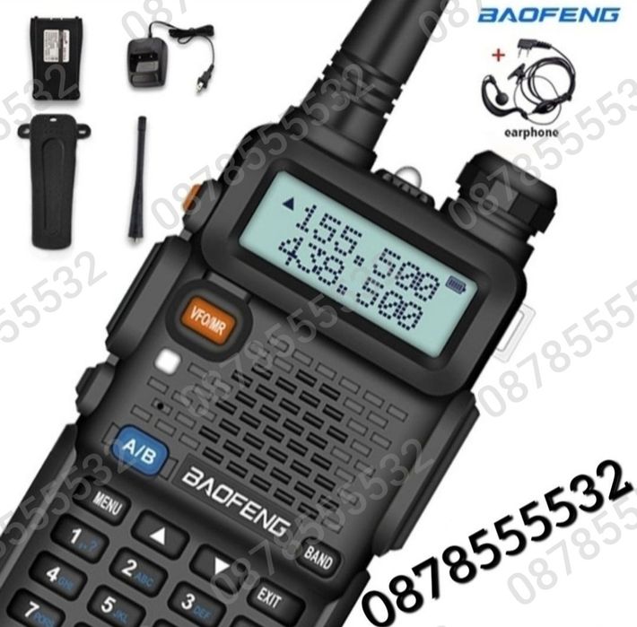 Компактно уоки-токи Baofeng радиостанцииUV-5R,UV-6R,UV-9Rрадиостанция