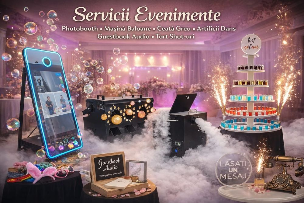 Oglinda magica cabina foto photobooth