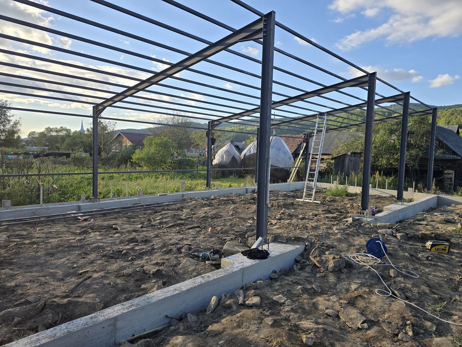 Hala metalica hala pe suruburi structura hale la cheie noi demontabile