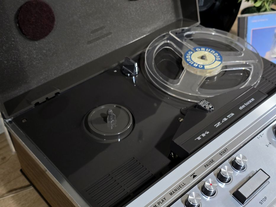 Magnetofon GRUNDIG TK-245 deluxe, automatic stereo,  vintage