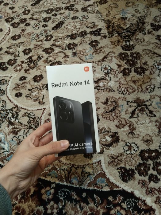 Redmi note 14 yengii upakovka