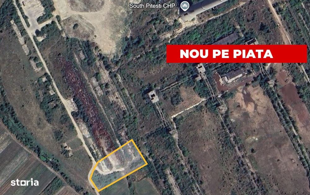 Teren intravilan 3.288 mp | Front stradal 69 m | Zona fostului CET Bra